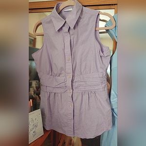 NY&C 2 blouses/1 red tops, 1 blue beaded tank top,